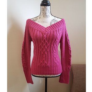 Arizona Cable Knit Sweater - Medium